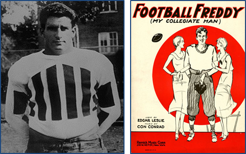 Football Freddy-The Matinee Idol Was Hardly a Bum by MEARS